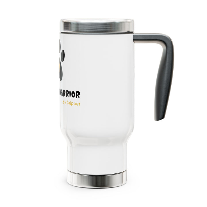 Stainless Steel Travel Mug with Handle, 14oz